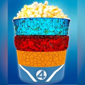 Marvel’s The Fantastic Four - Popcorn Bucket 🙆‍♂️🔥🪨🫥